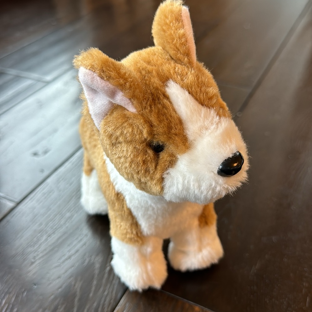 American Girl Doll Brown & White Dog - Picture 6 of 9